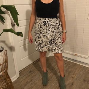 NWT NASTYGAL mini skirt in leopard